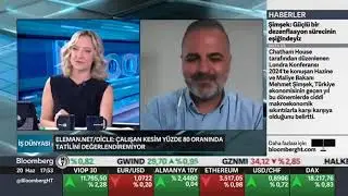 Levent Dicle | Eleman.net CEO | Bloomberg HT 20.06.2024 | Kurban Bayramı