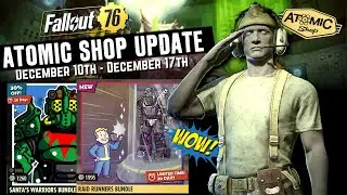 Fallout 76 -  RAID RUNNERS BUNDLE // Daily & Weekly Challenges // Atomic Shop Review DEC 10th