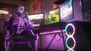 MY INSANE $100,000+ FORTNITE GAMING SETUP!