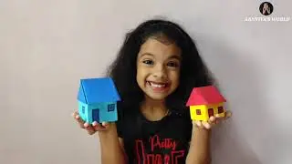 Wow! beautiful paper house|how to make an attractive house from paper - DIY |How to make Paper House