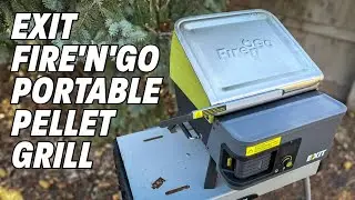 Unveiling The Exit Fire'N'Go Portable Pellet Grill | Ash Kickin' BBQ