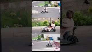 New Sony ZV-E1 Camera + Segway GoKart Pro #shorts #zve1 #sonyzve1 #sonyalpha #segway
