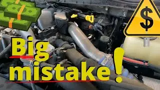 NOT Good! $10,138.86 In Damages! Ford F250 F350 F450 6.7l Diesel Fuel System injector Contamination