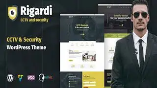 Rigardi - Security Company, Body Guard, CCTV and Locksmith WordPress Theme | Themeforest Website