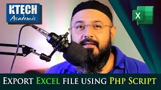 Php - Export Excel Xlsx file Script in Php Mysql and Excel Library Video Tutorial [ Urdu / Hindi ]