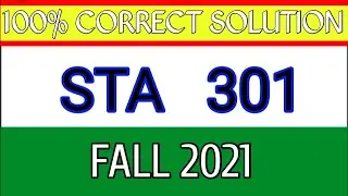 STA301 GDB No 2 SOLUTION 2021 | sta301 gdb 2 solution 