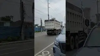 Foton Dump Truck run faster in the hiway short