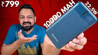 pTron Dynamo Nergy 10000 Mah Powerbank | Best Power Bank Under 1000 | 22.5 Watts Fast Charging