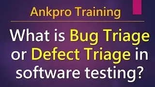 Manual testing 46 - What is bug triage or defect triage? What is bug triage or defect triage meeting