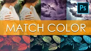 Match Color Photoshop || Changing Images Colors Easily & Quickly - RED PIXELS