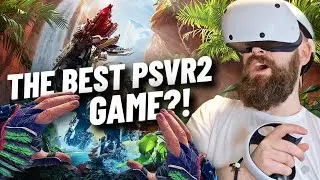 Horizon Call of the Mountain, is it the BEST PSVR2 GAME?! Part One // PSVR2 Gameplay