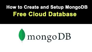 How to create MongoDB Free cloud Database (Atlas Database)