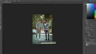 How to remove a person from a photograph in seconds in photoshop