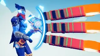 THOR vs SUPER SPEED RANGED UNITS  - TABS Totally Accurate Battle Simulator