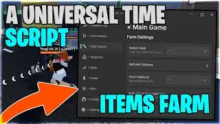 [💪GEAR 5 3.7] Roblox A Universal Time Script Items Farm, Auto Farm & Max Stats Pastebin 2024