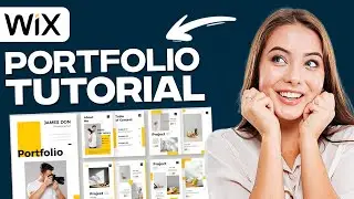 Wix Portfolio Tutorial In 2024 | How To Create A FREE Portfolio Website