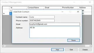 Entity Framework - Insert Update Delete View data in SQL Server using Three Tier | FoxLearn