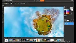 Fun with 360° photos in PaintShop Pro: Tiny planets and panoramas