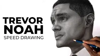 Trevor Noah Speed Drawing