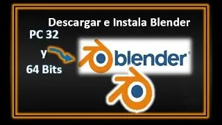 como Descargar Blender 3D 32bits y 64bits MediaFire