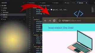 Create Navbar by use html+css | P#2