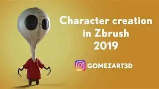 Sculpting a masked Monster in Zbrush 2019