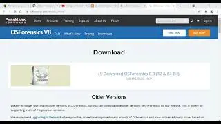 Digital and Cyber Forensic Tools | OS Forensic Installation