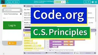 Code.org Lesson 2.6 Variables Investigate | Tutorial with Answers | Unit 4 CS Principles