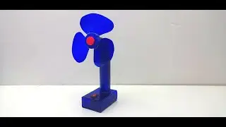 How to make a fan from a plastic bottle Electric Table Fan from a plastic bottle