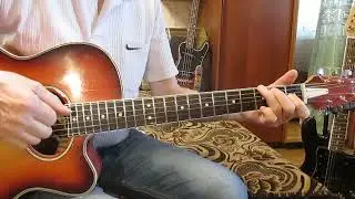 Ты помнишь ночь-В. Комаров (как играть на гитаре аккорды)