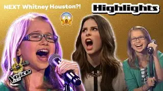 The NEXT Whitney Houston??😍  - Throwback to HIGHLIGHT performance from 2013 | The Voice Kids