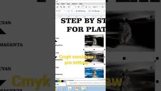how to check cmyk mode of any photo in coreldraw pro