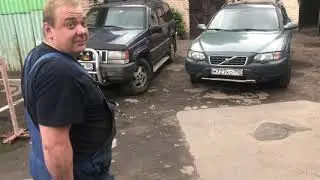 Краш тест триплекс стекла Вольво Хс70.