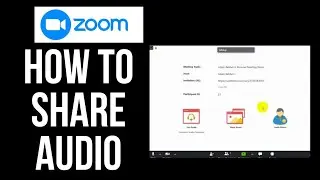 How To Share Audio on Zoom | Zoom Tutorial
