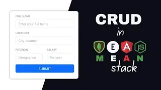 MEAN Stack CRUD Operations: Angular, NodeJS, MongoDB & Express