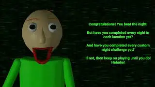 Five Night At Baldi Redone. Night 1 & 2 / №1