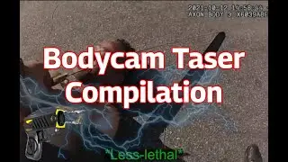 Bodycam Shows Police Taser Deployments Compilation