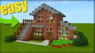 Minecraft Tutorial: How To Make A Brick House 2019 Tutorial