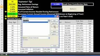 Retirement Calculator - Creating a Macro.mp4