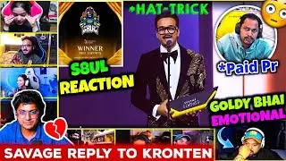 GOLDY Bhai Savage Reply 😲 S8ul Reaction On Winning 🚀🇮🇳 Sad For Mortal 💔 Goldy Bhai Emotional