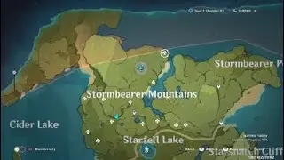 Genshin Impact - Valberry Farming Route
