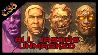 ALL JASON'S UNMASKED in Friday the 13th the game