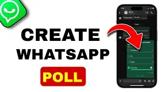 How to Create a Poll on WhatsApp - 2024