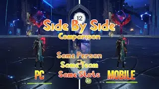 Perbandingan PC vs Mobile | Spiral Abyss v3.4 - Genshin Impact