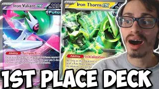 This Sick FUTURE Box Deck WON A Tournament! Iron Valiant & Iron Thorns Combo! PTCGL