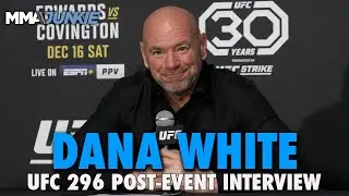 Dana White: Colby Covington Was 'Old and Slow' at UFC 296, Takes Blame for Strickland-DDP Scrap