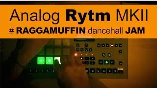 RAGGAMUFFIN Dancehall JAM Night (yesterday) | Elektron Analog Rytm MKII