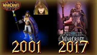 Evolution of Jaina Proudmoore│Lore, Model and Personality│World of Warcraft