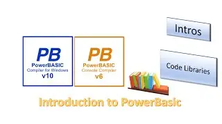 Introduction to Programming with PowerBasic compilers - Libraries of code