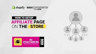 How to setup Affiliate Page on the store | Affiliate App Shopify